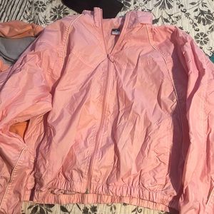 Cheetah Pink Wind Breaker Large